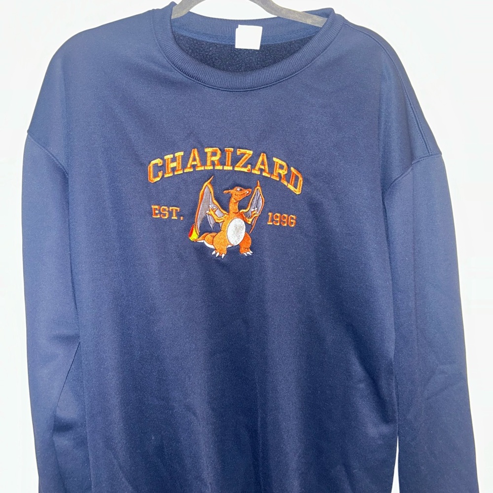 Charizard Navy Sweatshirt